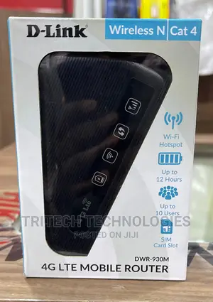 D-Link 4G Pocket Mifi Router DWR-930m