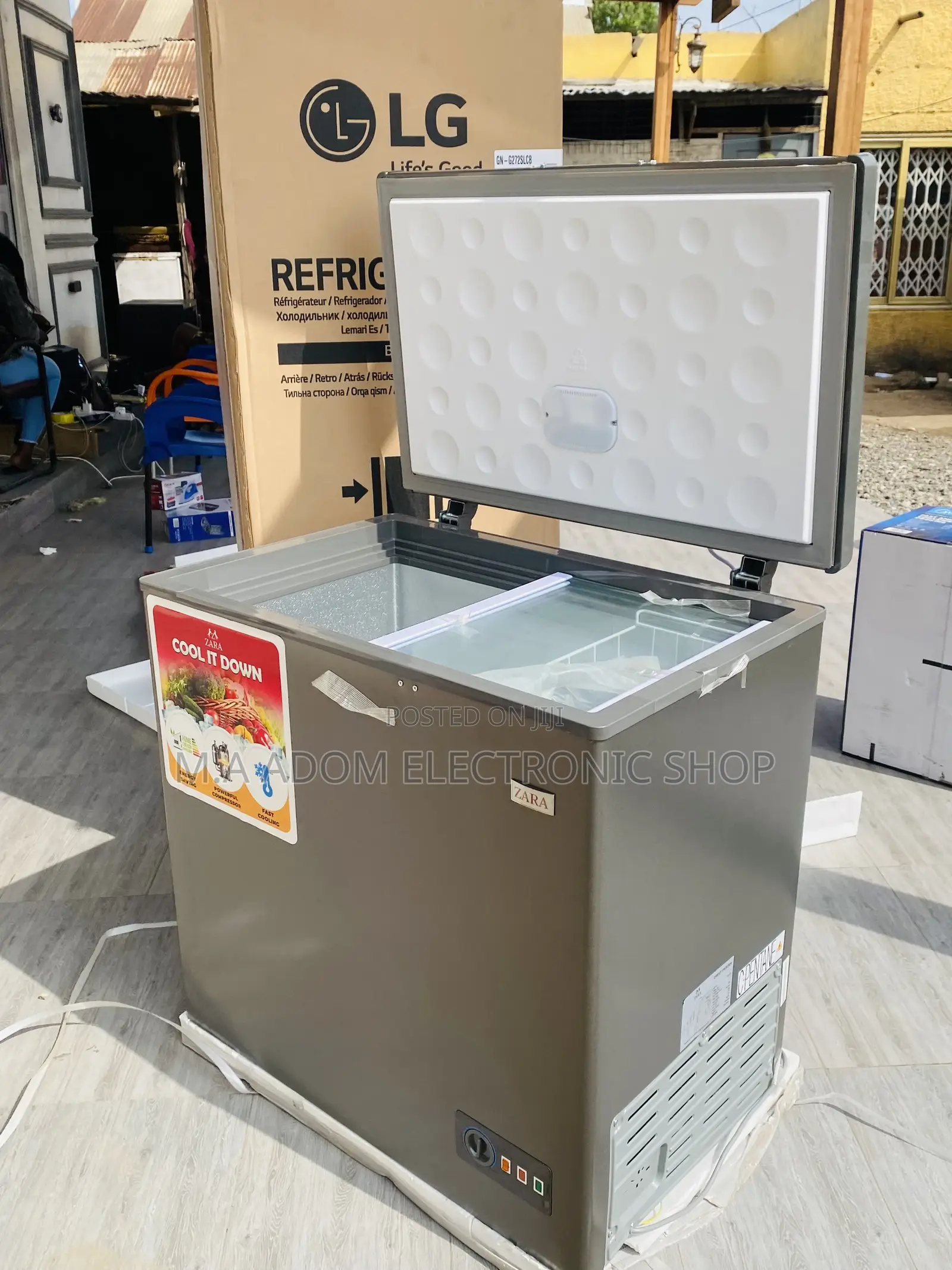 Extremely Quality Zara-200s Single Door Chest Freezer,142ltr