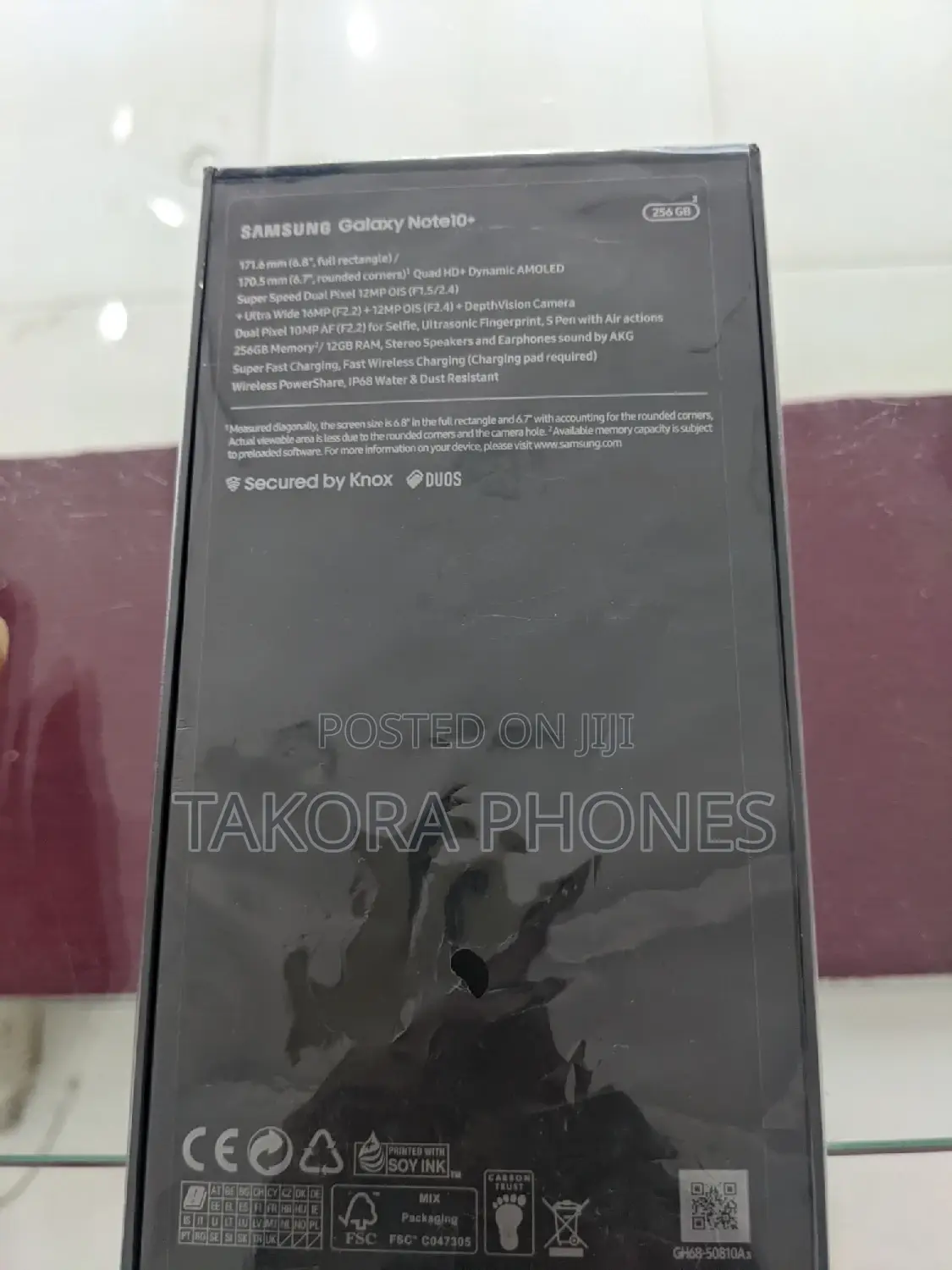 New Samsung Galaxy Note 10 Plus 5G 256 GB White