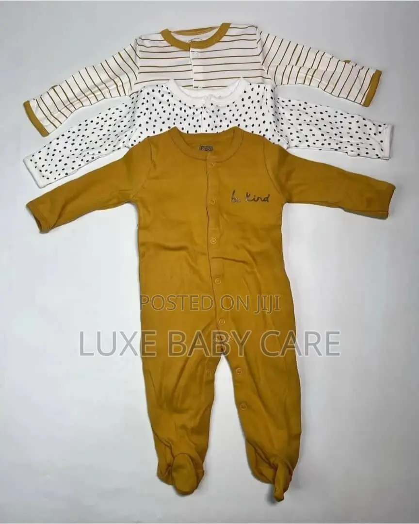 3pcs/Set Baby Sleepsuit