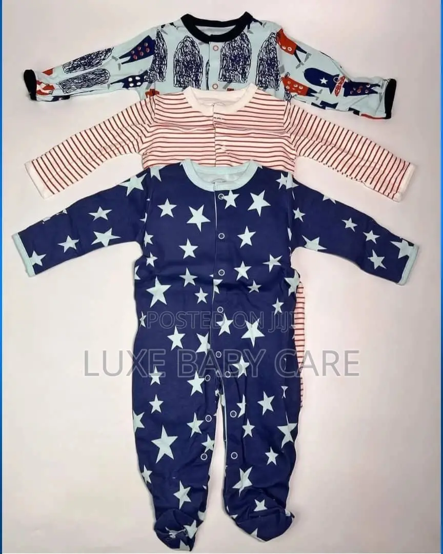 3pcs/Set Baby Sleepsuit