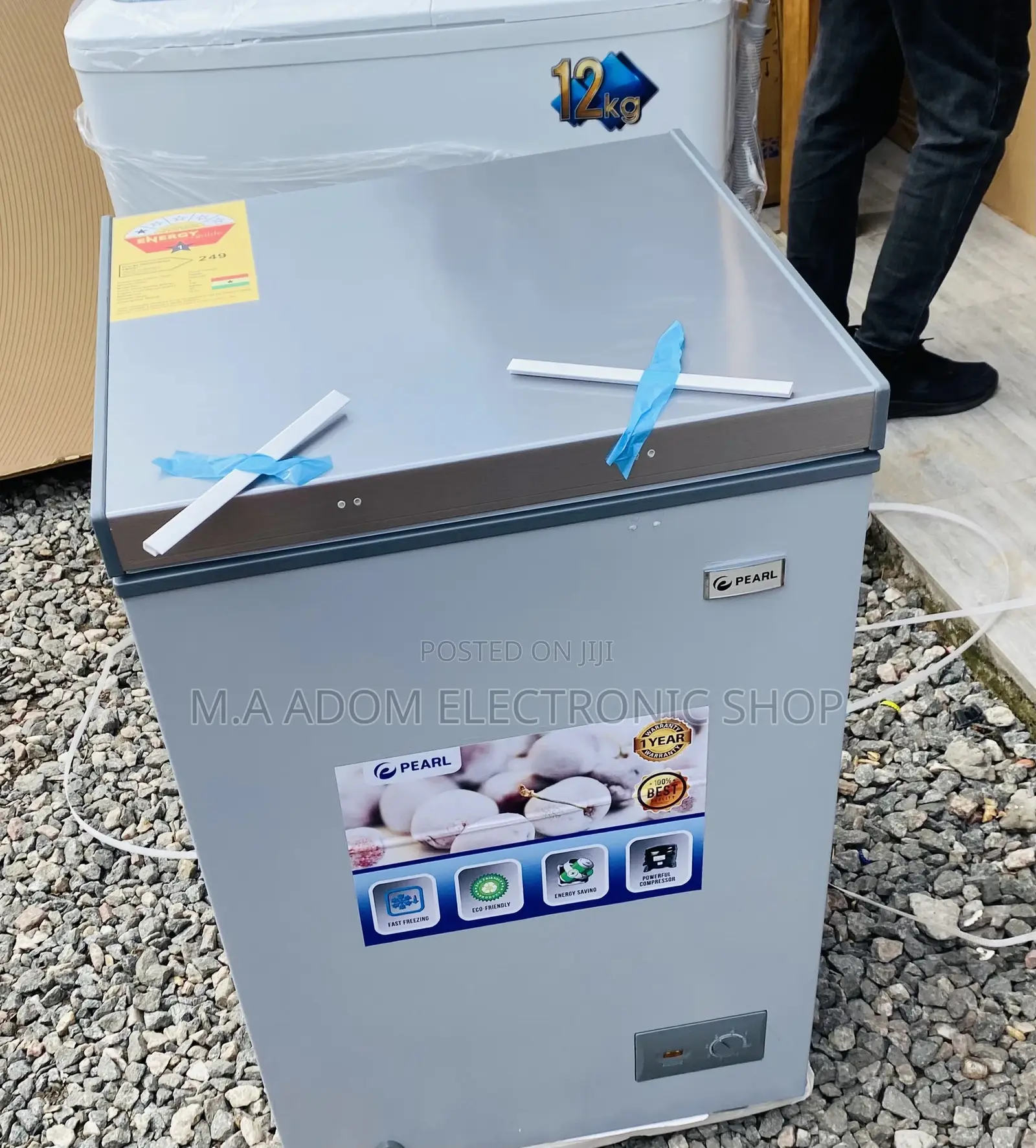 Energy and Cost Saving Pearl PCF-127 Chest Freezer(100ltr) 
