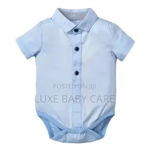 2pcs Newborn Baby Boy Short Outfits, Set Casual