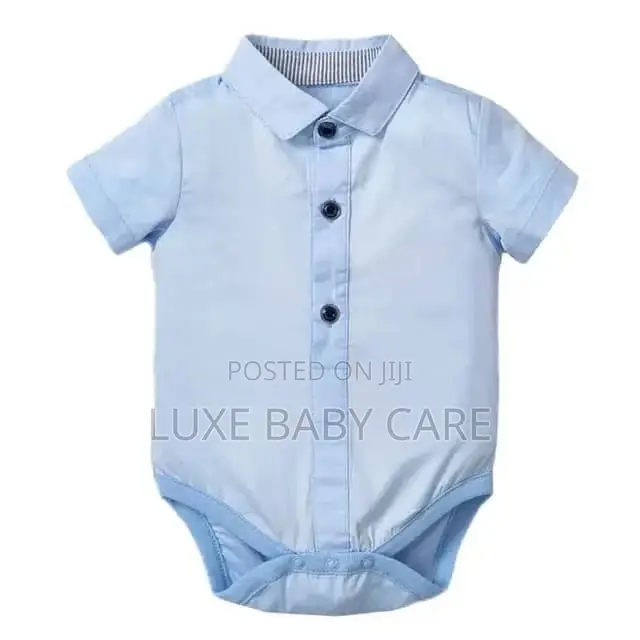 2pcs Newborn Baby Boy Short Outfits, Set Casual