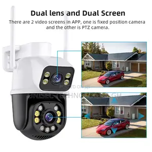 Icsee Surveillance Dual Lens PTZ Camera(6mp)