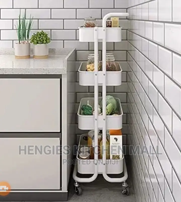 4 Tier Utility Storage Cart