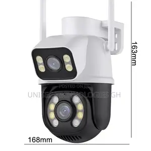 Dual Lens Wireless PTZ Camera Icsee App