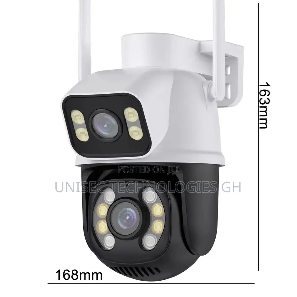 Dual Lens Wireless PTZ Camera Icsee App
