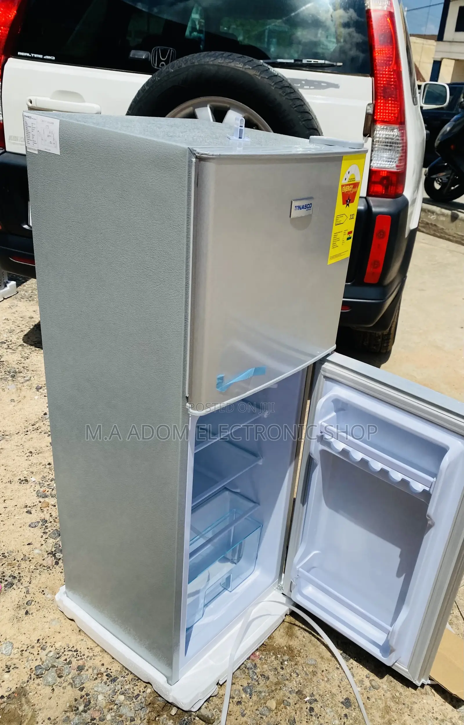 Fast and Efficient Nasco Double Door Fridge Nascodf2-13 FL.