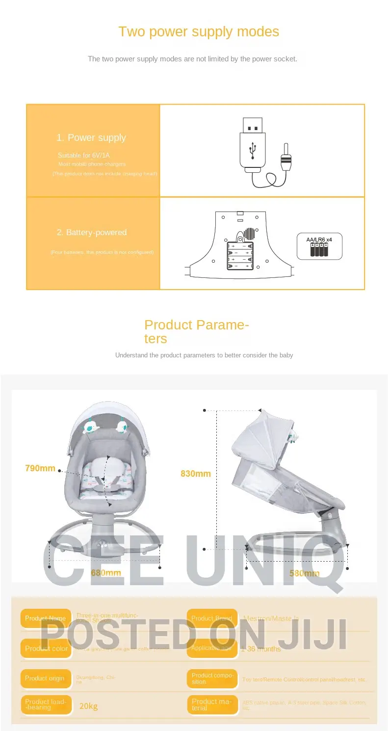 3 in 1 Mastela Swing