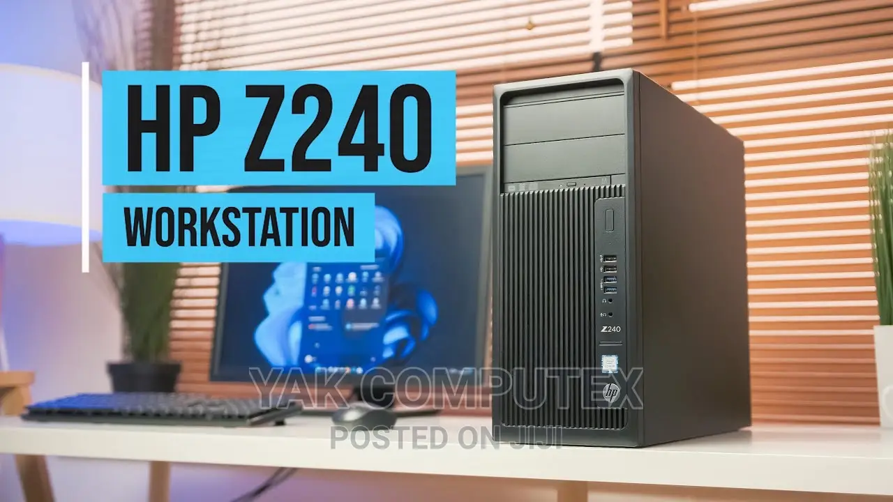 Desktop Computer HP Z240 16GB Intel Core I5 HDD+SSD 1.5T