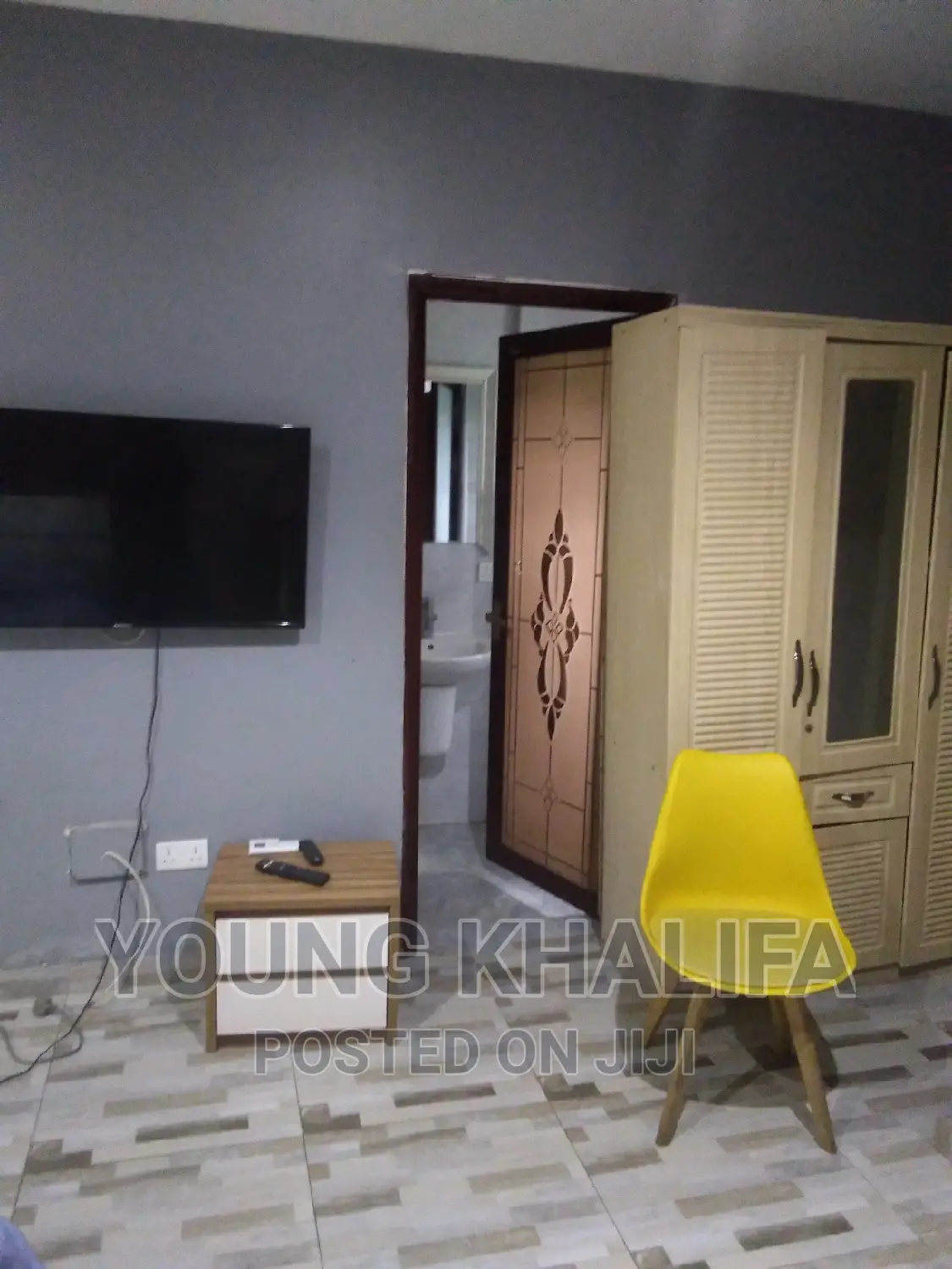 Furnished One Bedroom Studio Apartment for Rent East Legon