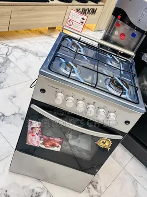 Volcano Sliver 4 Gas Oven With Grill Burner 50x50 Cooker