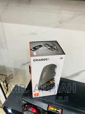 Efficient JBL Charge 5 Portable Bluetooth Speaker(Black).