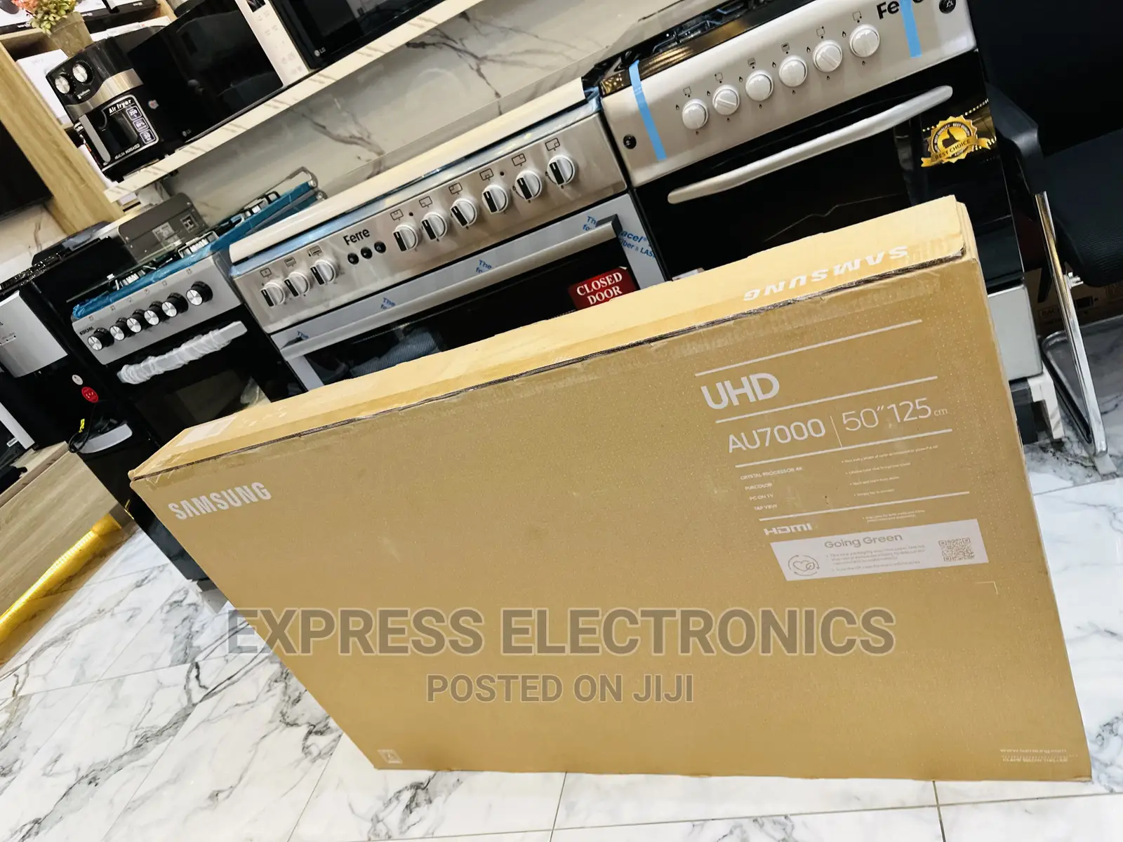 Sleek 50”Smart Tv for Sale Samsung UHD Cu7172