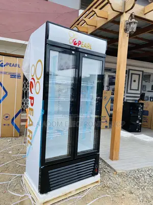 Extremely Chilling Pearl PVC 622-2b 2 Door Display Fridge 
