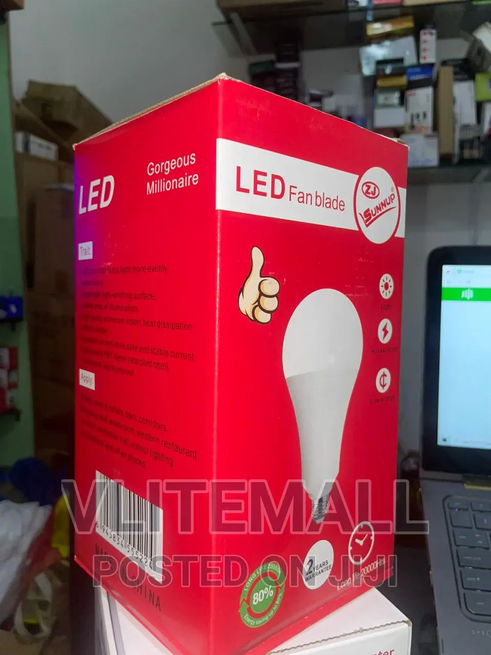 ZJ Sunnup 55w LED Bulb