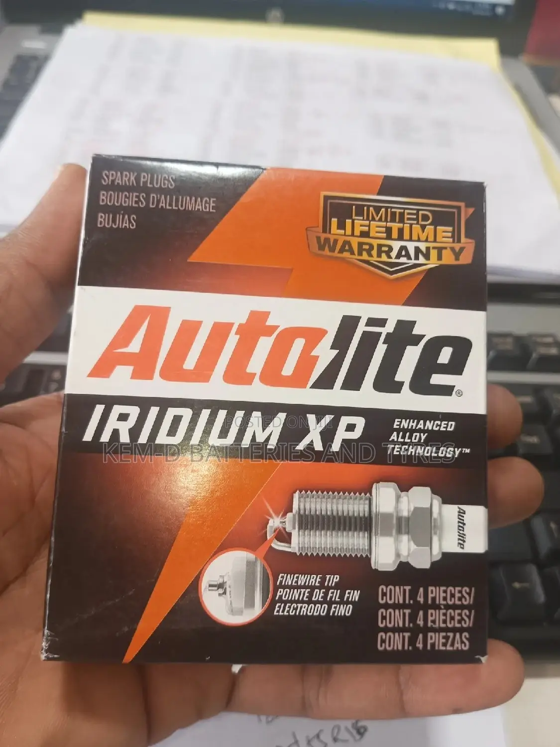 Xp5682 Autolite Iridium Spar Plugs
