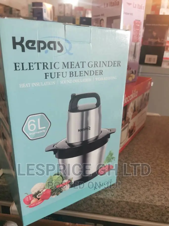 Quality Assured ~Kepas 6L Food Grinder