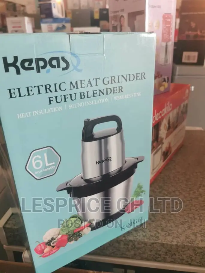 Stainless Steel ~Kepas 6L Fufu Machine