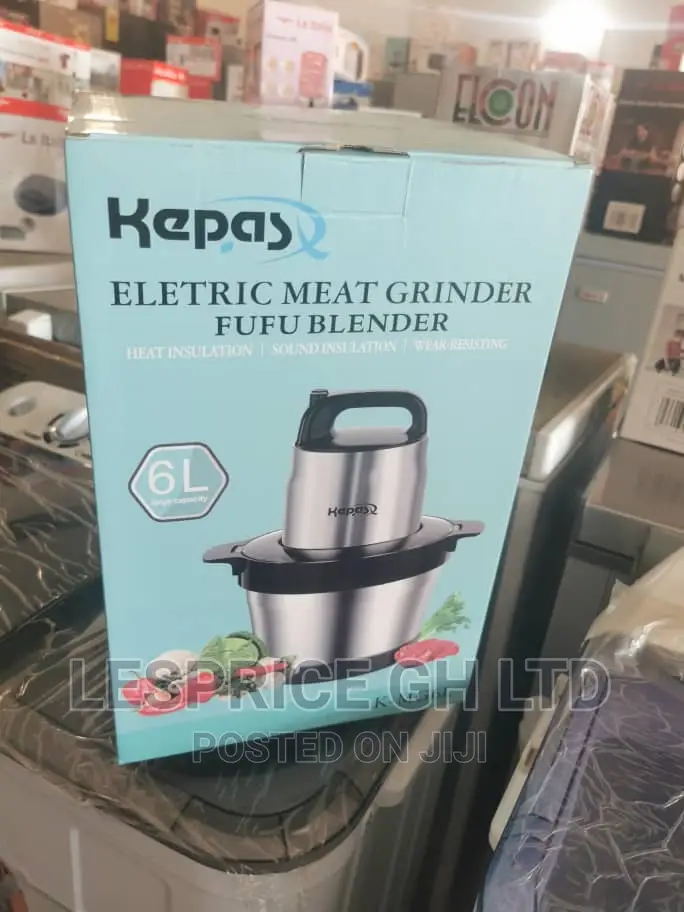 Stainless Steel ~Kepas 6L Fufu Blender