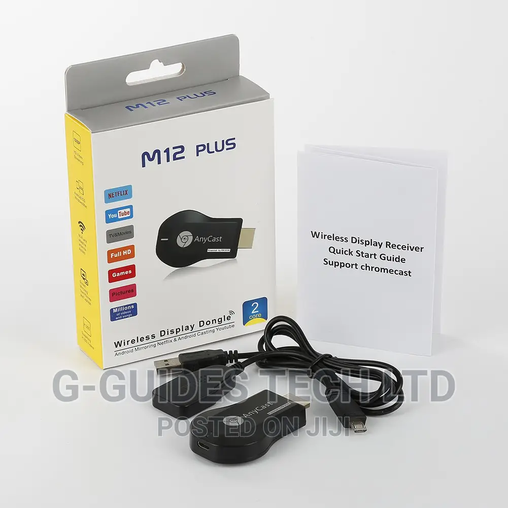 Anycast M12 Plus HDMI Wireless Display Dongle Adapter