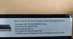 D-Link 52port Gigabit Smart Managed Switch DGS-1210-52mp