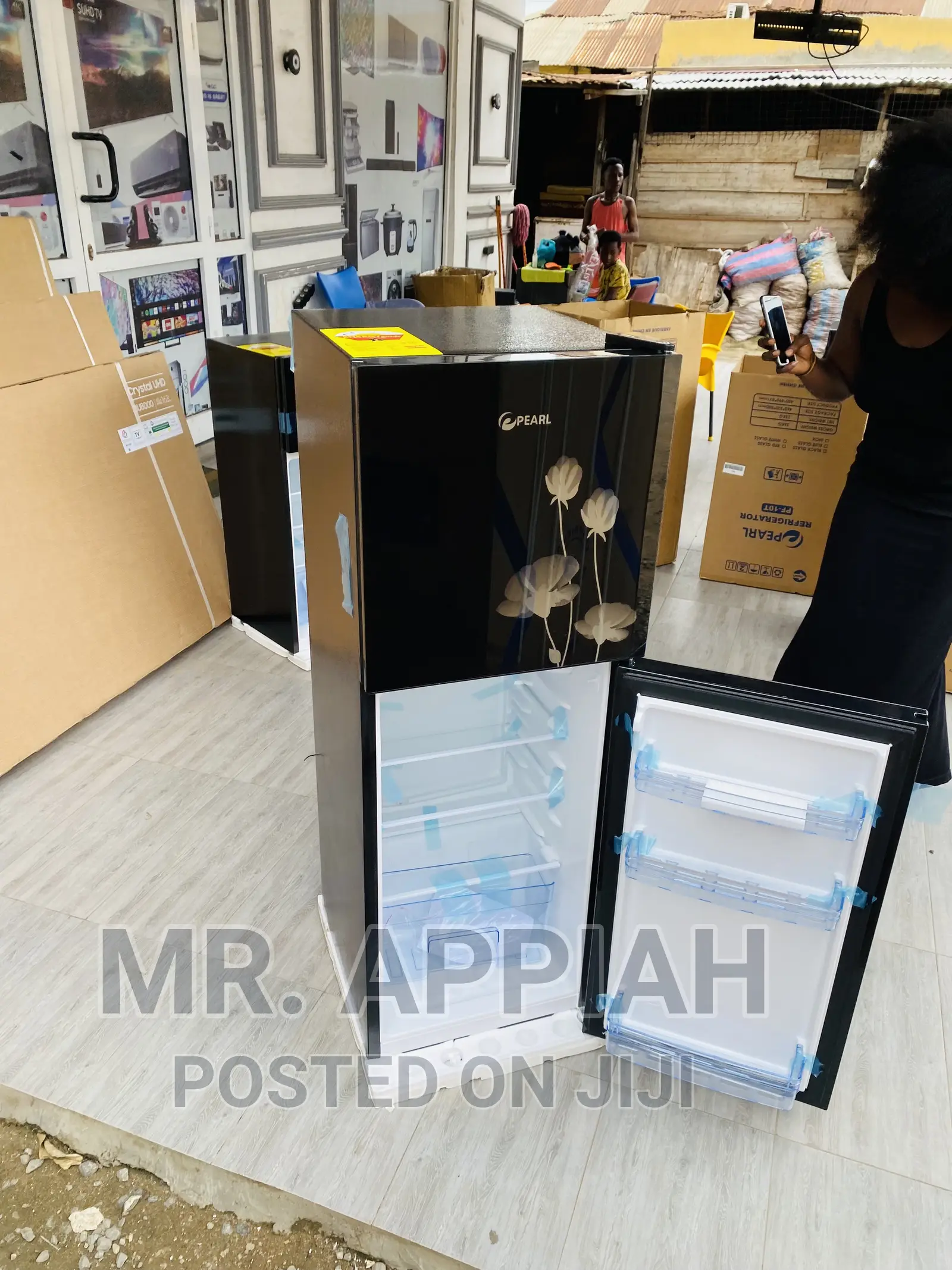 Energy Sufficient Pearl20T Double Door Refrigerator(Mirror)