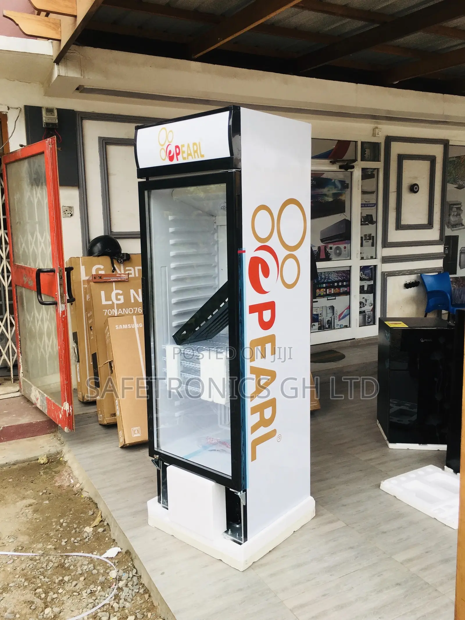 Lastest Pearl PVC-424 Singledoor Display  Fridge