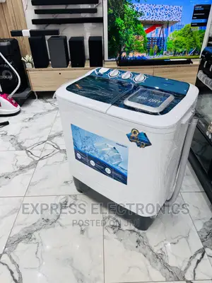 Wash and Spin Nasco Twintub Washing Machine 8kg