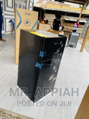 Brand New Pearl PF-16T Double Door Refrigerator(Black).