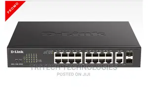 D-Link 18port Gigabit Managed POE Switch With Poe and 2 SFP