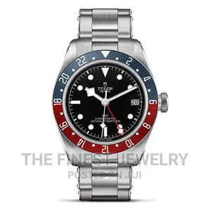 TUDOR Black Bay GMT Black Dial Steel Bracelet Men's Watch