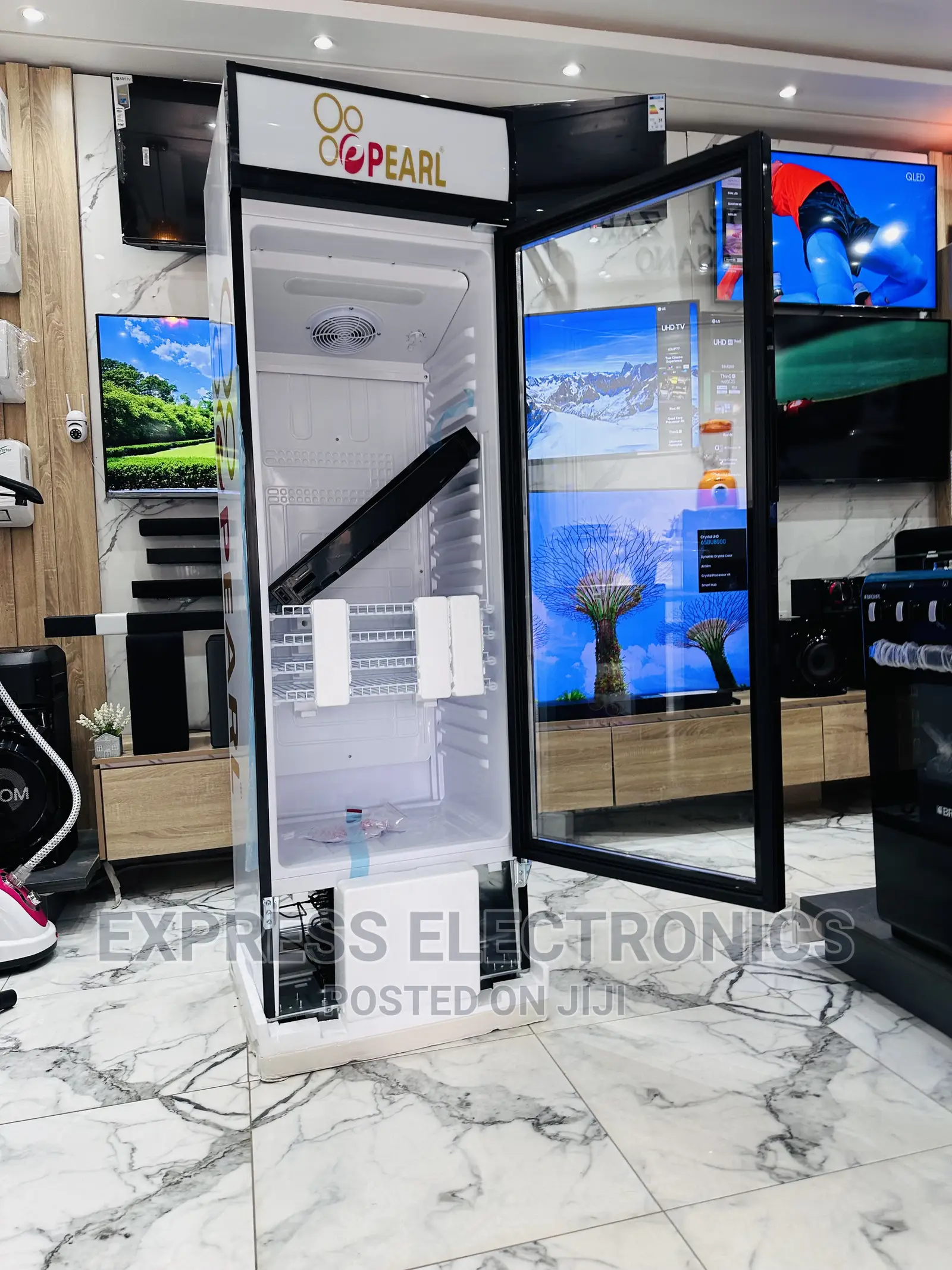 Best and Quality Pearl Display Fridge PVC 424-2b Single Door