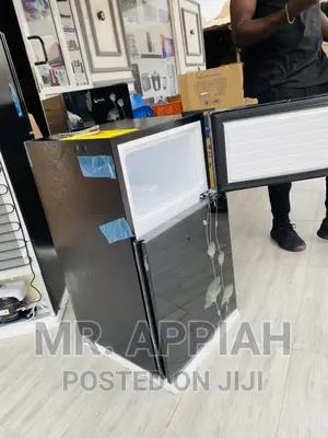 Call or Text Us for Pearl PF-10T Double Door Fridge(Black).