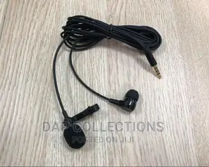 Lapel Microphone With Monitor Earphone