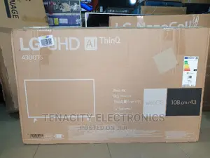 New 2022 43"Lg Uhd HDR Smart Satellite TV