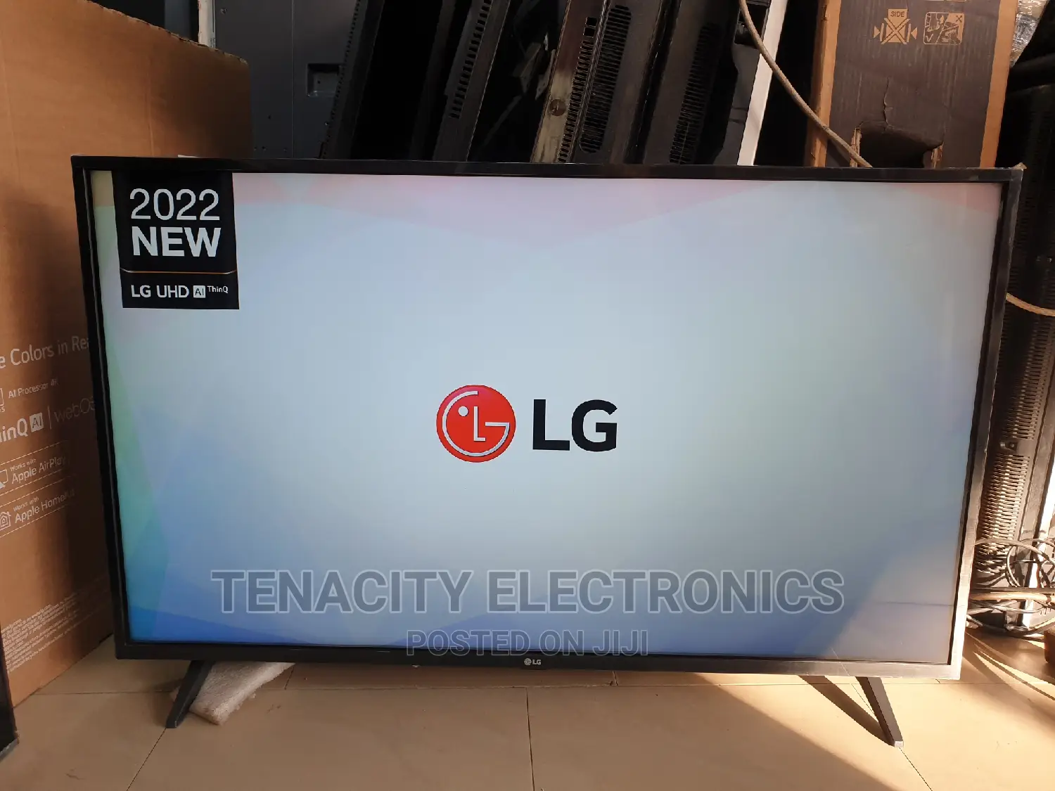 New 2022 43"Lg Uhd HDR Smart Satellite TV
