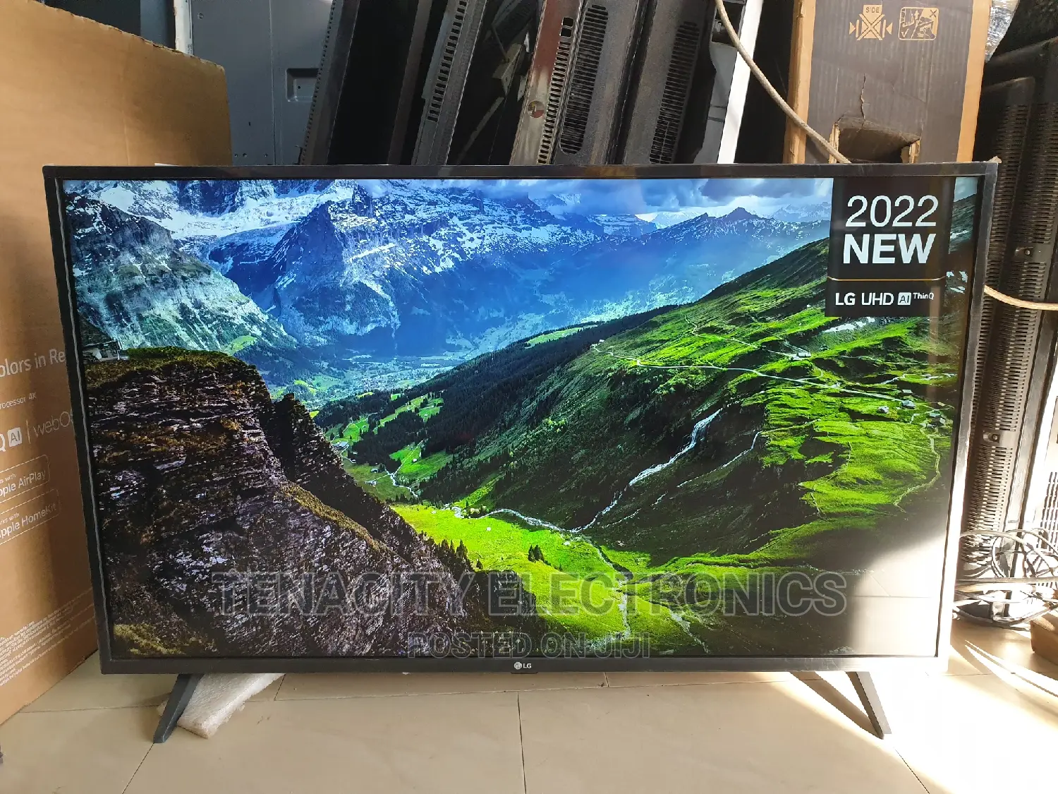 New 2022 43"Lg Uhd HDR Smart Satellite TV