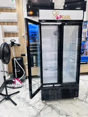 Classic Sleek Design PVC 622-2b Display Fridge Pearl