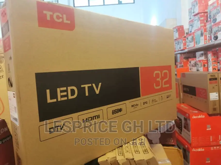 Unique//TCL 32” Digital Satellite FHD Tv