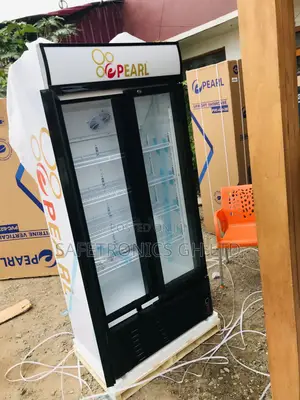 Glass Door Pearl Doubledoor Display PVC-622 Fridge 