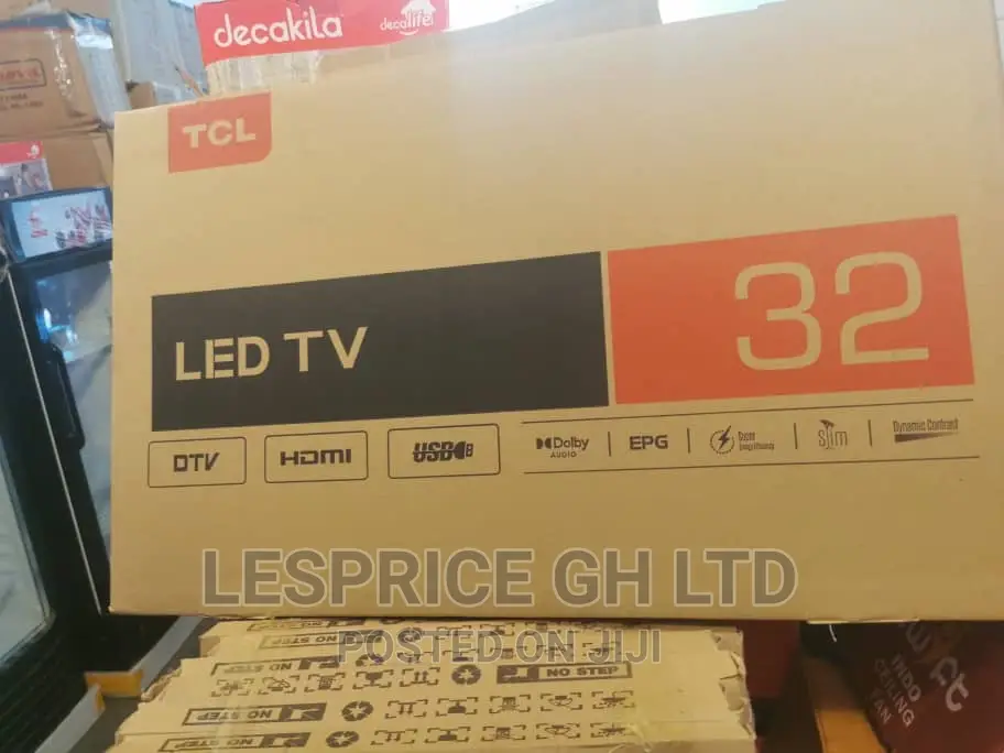 High Resolution~TCL 32” Digital Satellite TV