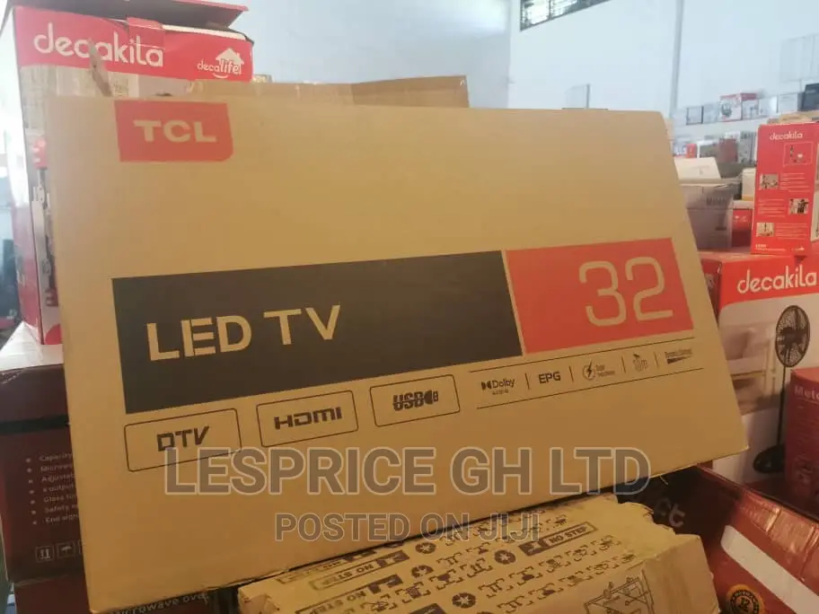 Selected ~TCL 32” FHD Digital Satellite TV