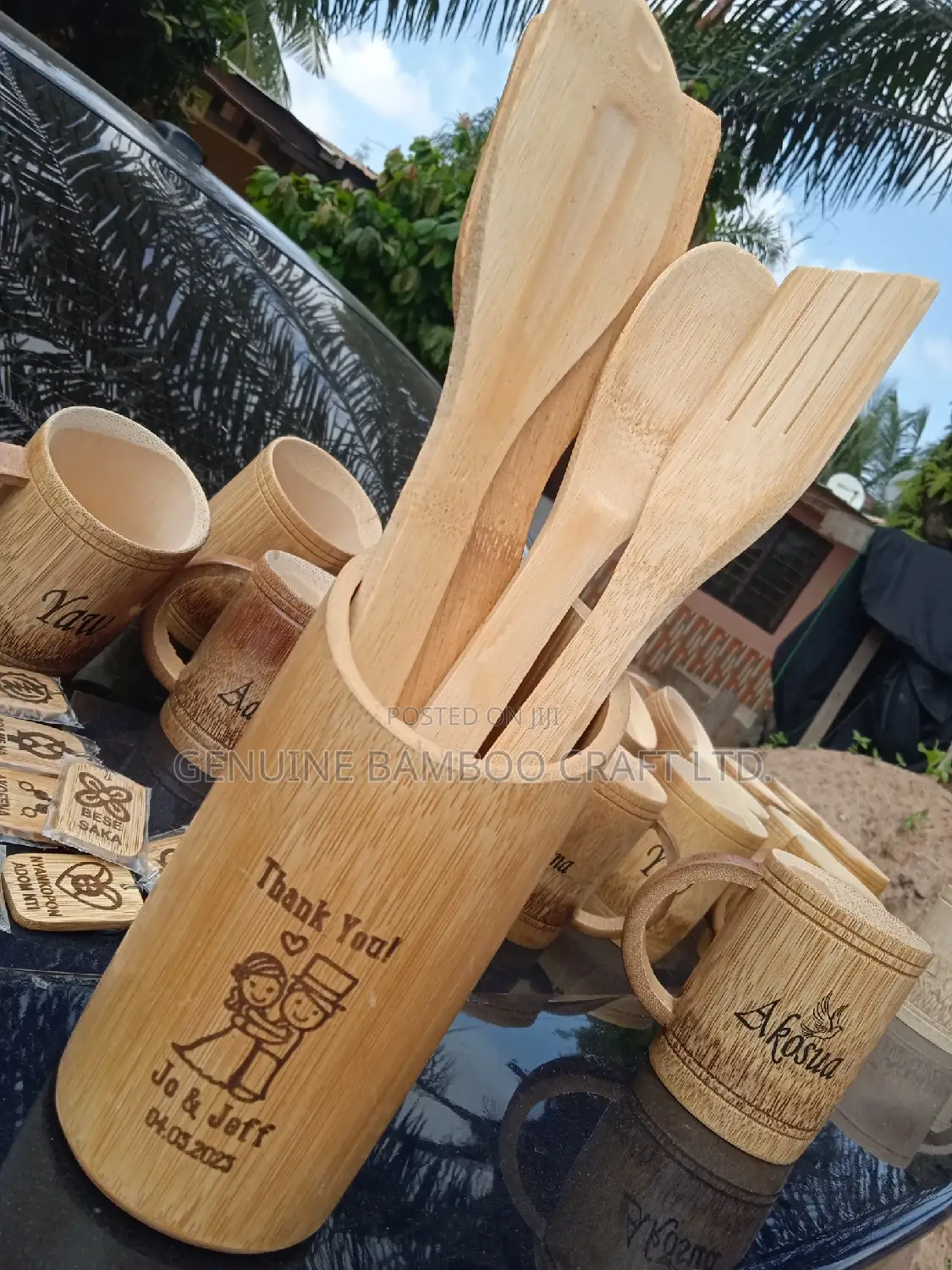 Wooden Ladle Set