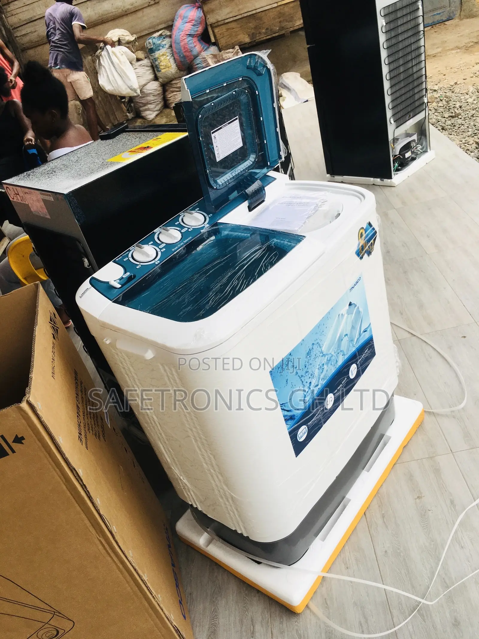 Original Washingmachine 8kg Topload Nasco Semiautomatic