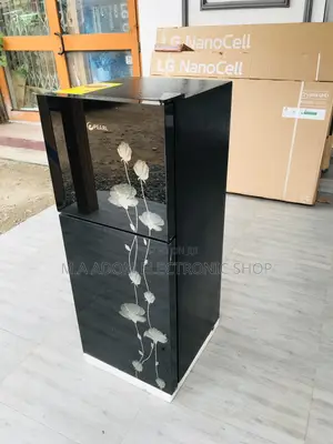 Anti-Rust Pearl PF-17T Double Door Refrigerator(Black),.