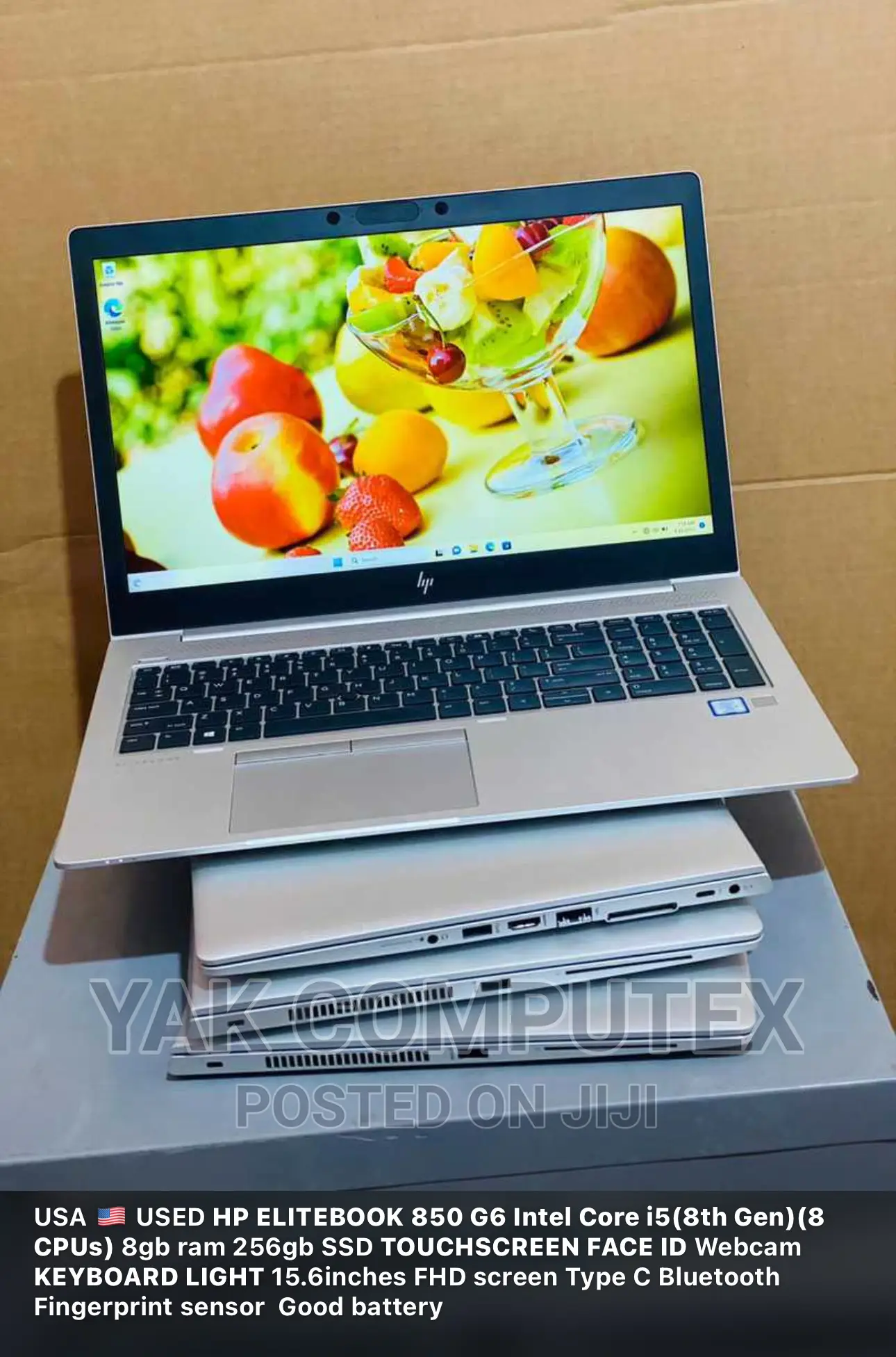 Laptop HP EliteBook 850 G5 8GB Intel Core I5 SSD 256GB