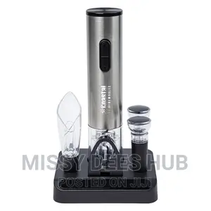 7-in-1 Electric Wine Set With Charging Base ( Rechargeable)
