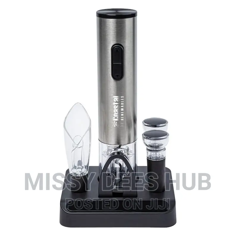 7-in-1 Electric Wine Set With Charging Base ( Rechargeable)